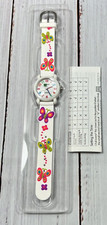 Kids Girls Watch Butterfly 3D Cute Cartoon Silicone Analog Children's Wristwatch