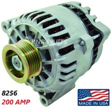 200 Amp 8256 Alternator Ford Lincoln Thunderbird Ls High Output Performance New 200 Amp 8256 Alternator Ford Lincoln Thunderbird Ls High Output Performance New