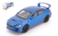 Burago 1/43 Wrx Sti 2017 Blau Modellbau Statisches Modell Diecast