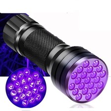 UV Taschenlampe Schwarzlicht 21 LED Taschenli...