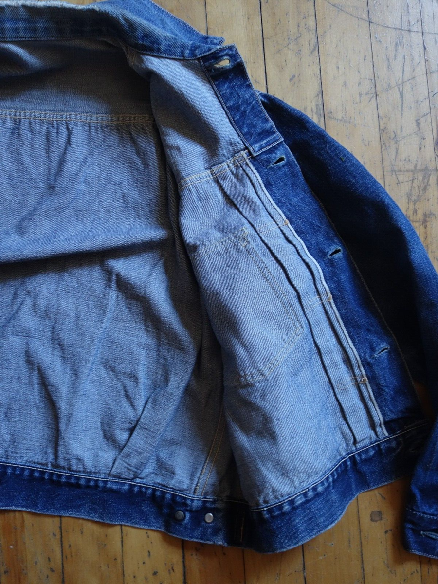 Vintage 1950s LEVIS 507XX BIG E Type 2 Levi's Denim Jacket Vintage 1950s LEVIS 507XX BIG E Type 2 Levi's Denim Jacket