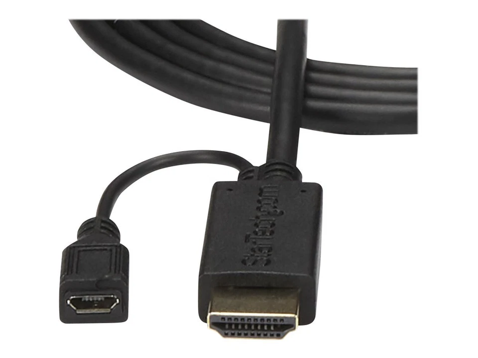 HDMI auf VGA Konverter Kabel - 1,8m aktiv - Mikro-USB Buchse - Bild 2 von 3