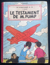 Vds BD Jo, Zette et Jocko, le testament de M. Pump, EO B5, Hergé