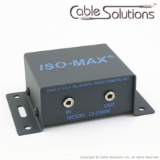 Jensen Transformers CI-2MINI Hum/Buzz Eliminator/Isolator - mobile, computer