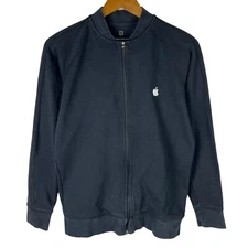 Official Apple Employee Performance Mens Sz S Bomber Jacket Tech Staff Logo