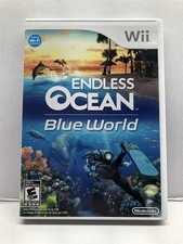 Endless Ocean: Blue World (Nintendo Wii, 2010) Complete Tested Working Free Ship