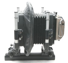 Vintage 4x5" Linhof Kardan Super Color With INIQUE Leather Bellows 6x7 Rollex.