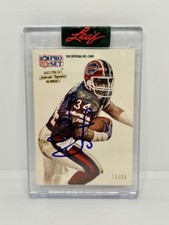 Thurman Thomas Cards, Rookie Cards and Autographed Memorabilia Guide 21