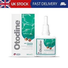 Otodine Dog & Cat Ear Cleaner, Ear Wash Solution for Wax & Odour, 100 ml