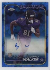 2024 Topps Chrome Sapphire Edition Rookie Devontez Walker #RA-DWA Auto 1n8m