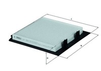 Mahle Filter, Innenraumluft LA 288 FüR Land Rover