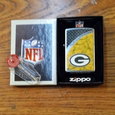 Zippo NFL Green Bay Packers Collectible Lighter, Sport Theme