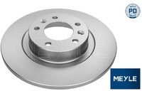 2X Bremsscheibe Meyle 11-155230013/PD 2 Bremsscheiben Hinterachse Hinten