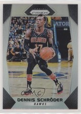 2017-18 Panini Prizm Silver Prizm Dennis Schroder #101 zn0