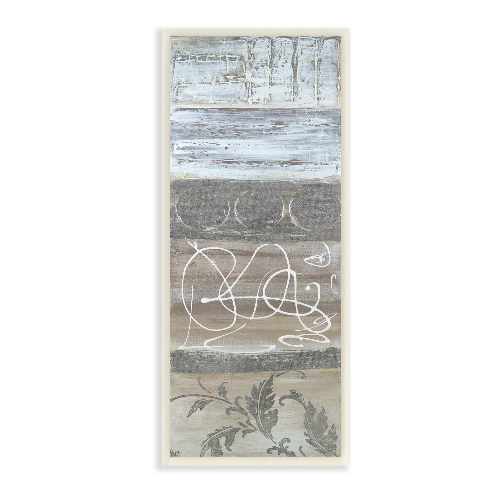 Stupell Artistic Organic Sediment Pattern Abstract Line