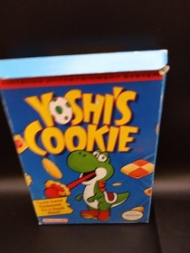 Yoshi&rsquo;s Cookie Nintendo NES 1992 Puzzle Game Boxed Mario Princess Bowser VTG Fun