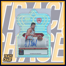 2024-25 Panini Crown Royale Euroleague Theodoros Papaloukas Treasured Auto 12/25