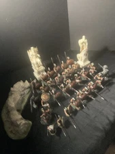 Conte Collectible Pewter And Plastic Spartans