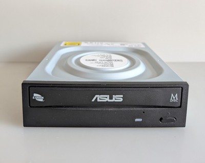 ASUS DRW-24D5MT 24x CD DVD Brenner PC Computer Optical Disc Laufwerk M-DISC, E-Grün