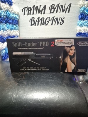 Talavera Split-Ender PRO2 Cordless Hair Trimmer Black with Storage Case