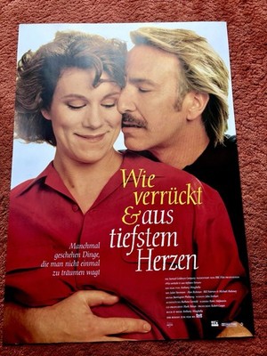 Wie verrückt & aus tiefsten Herzen Kinoplakat Poster A1, Alan Rickman