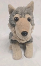 Wild Republic SOFT CUTE GRAY TAN WOLF 7" Plush STUFFED ANIMAL Toy