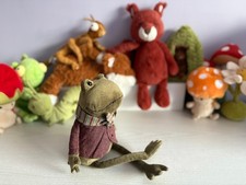 Jellycat Rare And Retired Riverside Rambler Frog Brand New With Tags Genuine