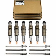 6PCS 6513589PX Fuel Injector w/tube 6513589 For Cummins Engine XPI HD KIT Diesel