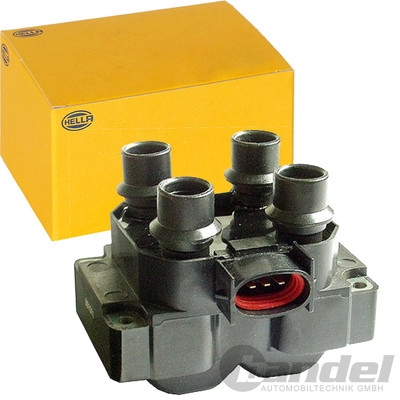 HELLA ZÜNDSPULE, 3 POLIG für FORD ESCORT IV-VI FIESTA III+IV MONDEO I+II MAZDA