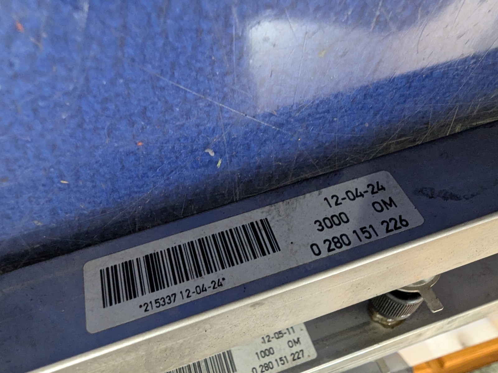 Maserati GranTurismo Right Lower Fuel rails Pair