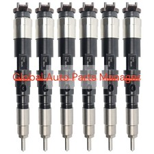 6pcs Fuel Injector Re524362 For John Deere Tractor 8120 8220 W/ Engine 8.1l