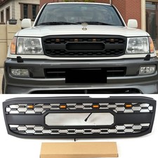 Black Front Grille Fits For 1998-2002 Toyota Land Crusier Lc100 Fj100 With Light Black Front Grille Fits For 1998-2002 Toyota Land Crusier Lc100 Fj100 With Light