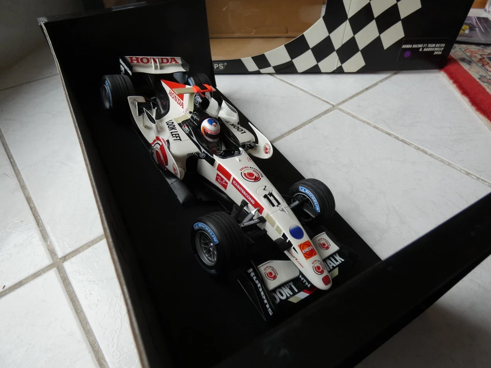 Honda F1 Team RA106 Rubens Barrichello #11 2006 1/18 Minichamps F1 Formula 1 - Immagine 3 di 4