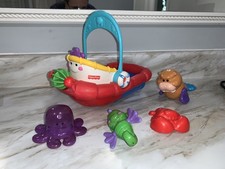 Fisherprice Bath Tugboat 12 Inch Vintage 2007