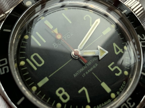 Vostok SNIPER Original AMPHIBIA SNIPER / Very Good Condition USSR Watch