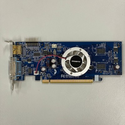 GIGABYTE Geforce 8400 GS 512MB GDDR2 64bit PCIe 2.0 HDMI DVI GPU GV-N84S-512I
