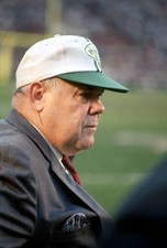 Head Coach Weeb Ewbank Of The Jets 1969 Old Photo