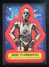 Star Wars - 'See-Threepio ' - 20th Century Fox #15 1977 Stic