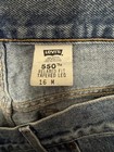 Levis 550 Relaxed Fit Tapered Leg Blue Denim Jeans Womens Size 16 M — photo 7
