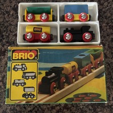 Vintage Brio FREIGHT EXPRESS SET 3311 - Complete w/box - 1985 - RARE