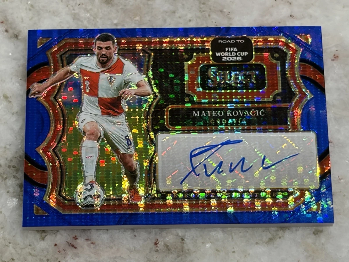 FIFA World Cup Soccer Croatia Autographed Sports Trading Cards
