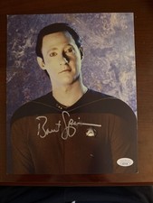 Brent Spiner "Data" Star Trek TNG Hand Signed In Person Autographed JSA COA