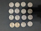 Walking Liberty half dollar lot Of 16 1934 - 1945