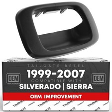 Tailgate Handle Bezel W Metal Clip For Chevrolet Silverado Gmc Sierra - Imp...