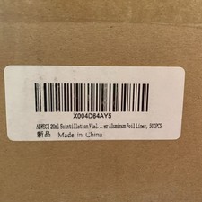 500Pcs 20mL Scintillation Clear Glass Vial For Liquid Samples
