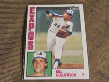 1984 Topps #318 Bill Gullickson Montreal Expos Nmmt