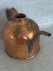 Vintage Eagle? Teapot Oiler Oil Can Copper Bottom, Body Plated No Lid Rustic — photo 4