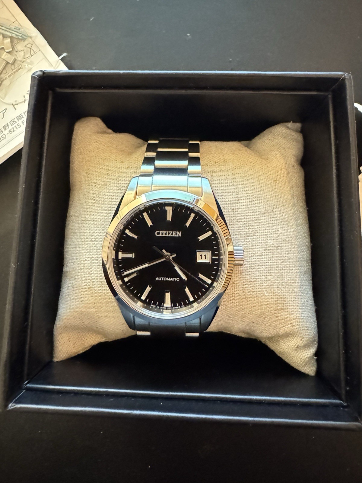 Citizen NB1050-59E Auto Men's Watch (JDM) Black,sapphire-crystal,great condition