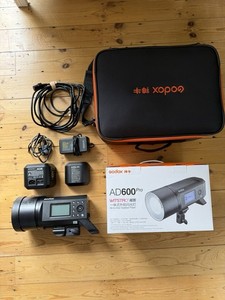 Godox AD600Pro 600Ws Flash Kit - Mint Condition