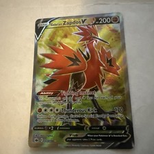 Galarian Zapdos V (Full Art) 173/198 Swsh06: Sword & Shield Chilling Reign Holo on eBay